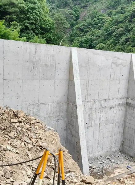 滨州无棣县重力式挡土墙